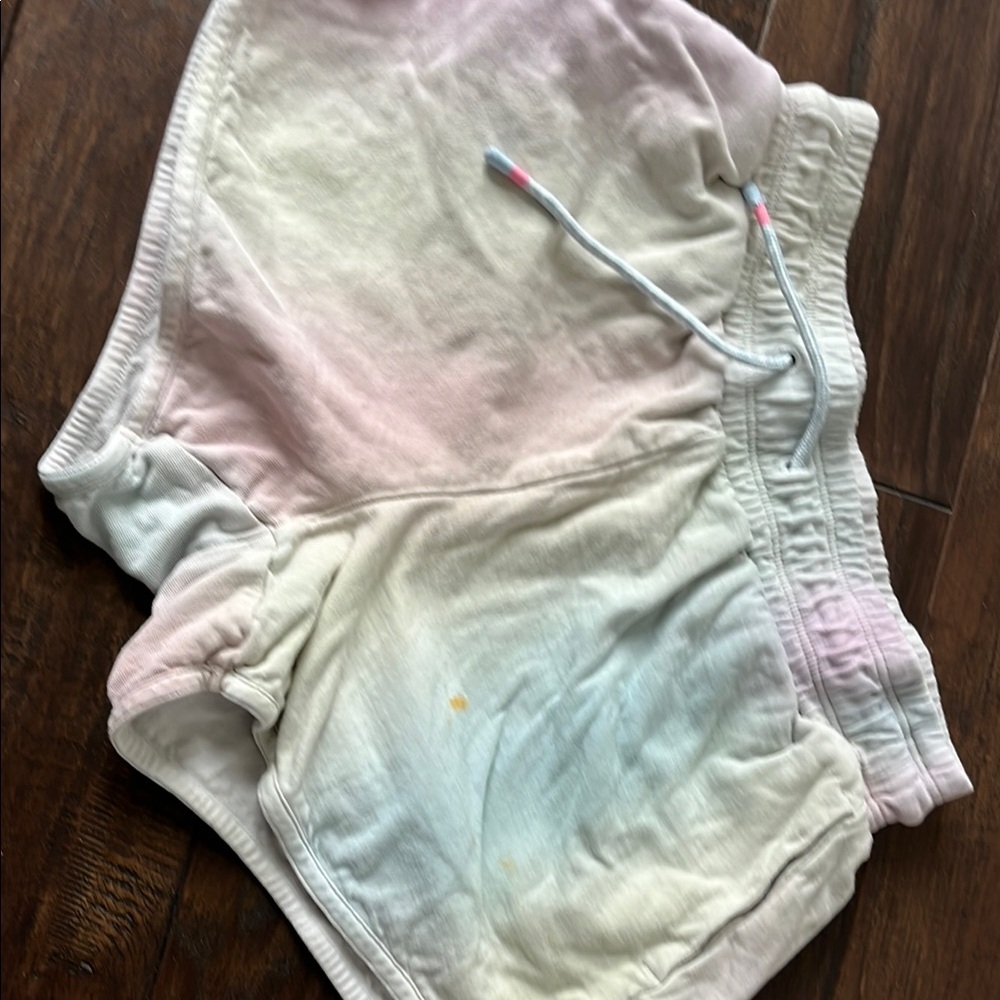 Athleta girls Pastel Tie-Dye Shorts
